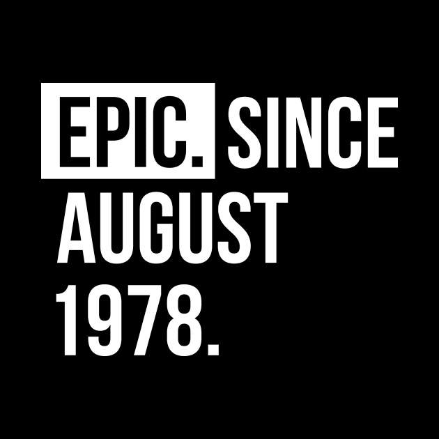 EPIC since August 1978 by hoopoe