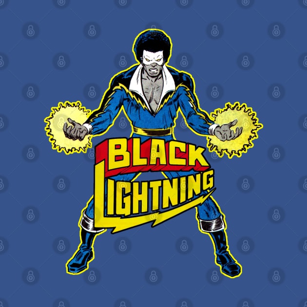 Black Lightning by Pop Fan Shop