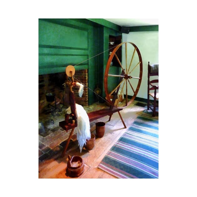 Knitting - Large Spinning Wheel by SusanSavad