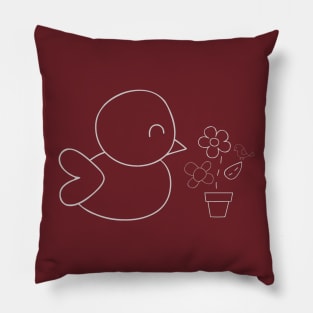 Bird 3 Pillow