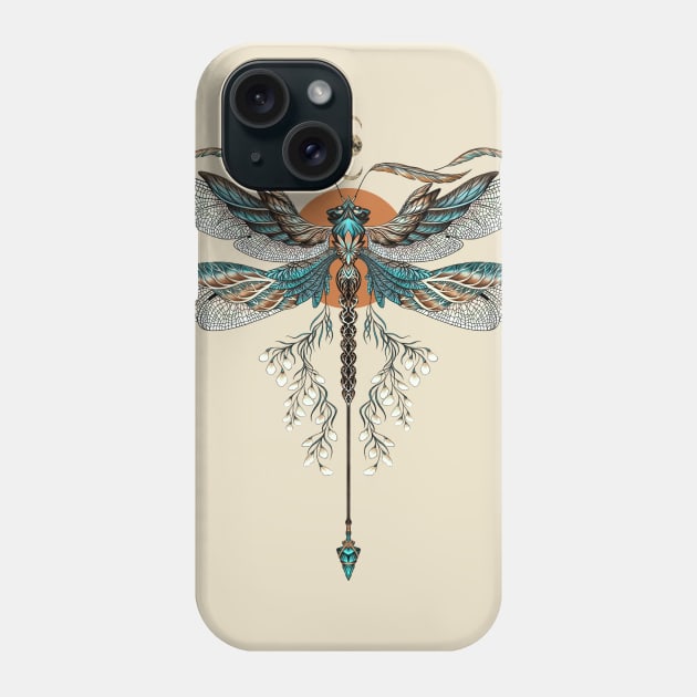 Dragonfly Phone Case by ruta13art