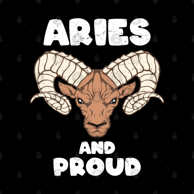 Aries and proud by NicGrayTees