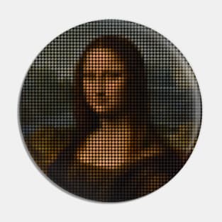 Mona Lisa Brick Dots [Rx-Tp] Pin