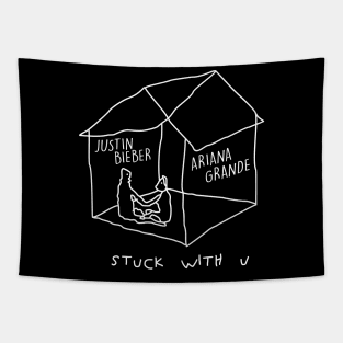 stuck with u at home Tapestry