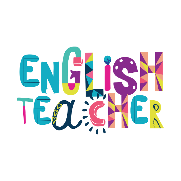 Cute English Teacher Gift Idea Back to School by BetterManufaktur