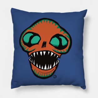 Yoot Alien Skull Pillow