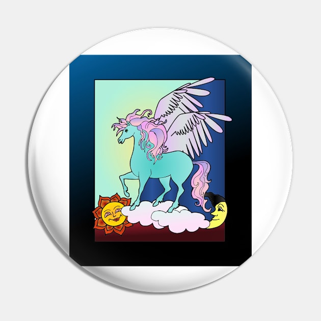 Unicorns 61 (Style:1) Pin by luminousstore