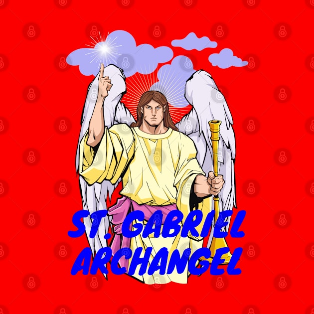 St. Gabriel Archangel by stadia-60-west