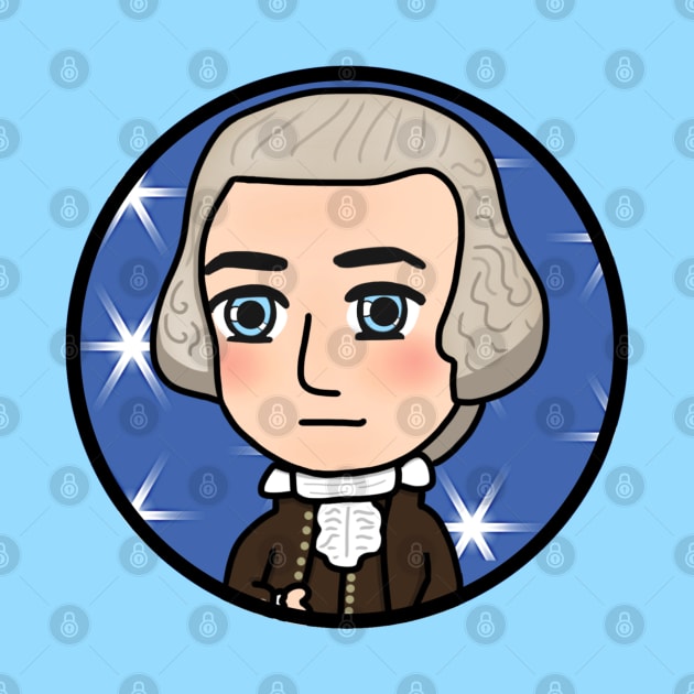 Patriot Portrait - Chibi George Washington by Aeriskate