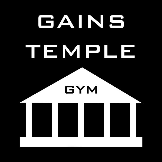 The temple of iron gains temple t shirt by AdventureWizardLizard