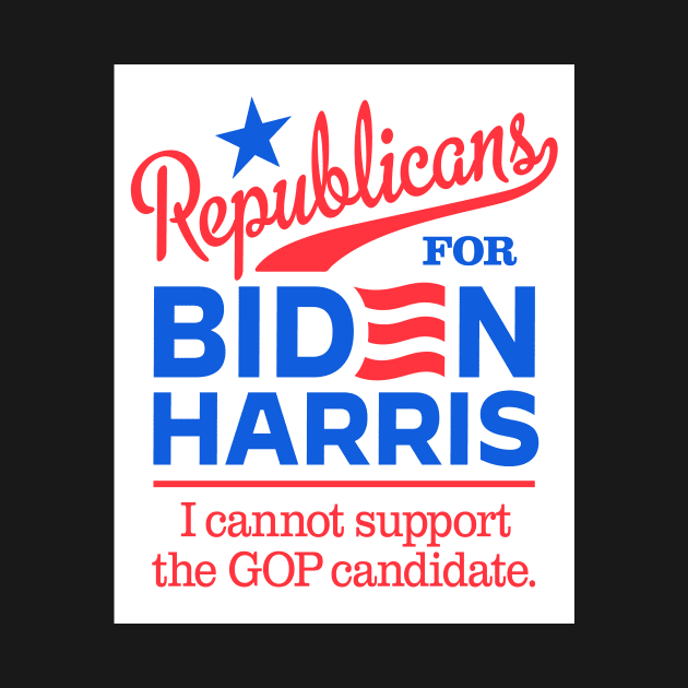 Republicans For Biden, I can't support the GOP candidate by MotiviTees