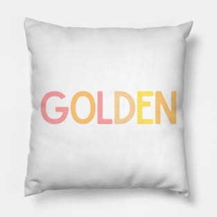 Golden Sunny Design - Inspiring Quotes Pillow