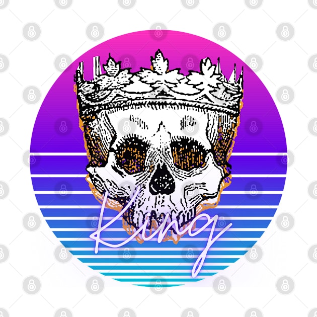 The king skull by AshArtNdesign