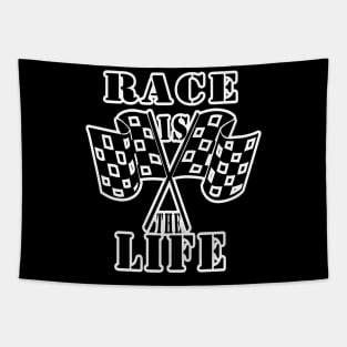 race is life Tapestry