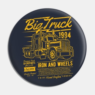 Big Truck Semi Iron And Wheels 1994 Auto Parts Pin