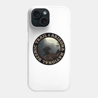 Arizona National Scenic Trail circle Phone Case