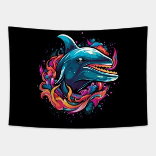 Dolphin Smiling Tapestry