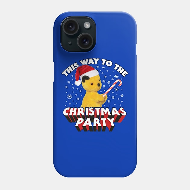 Sooty Christmas This Way To The Christmas Party Phone Case by All + Every