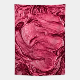 glamour 003 liquid red colors Tapestry