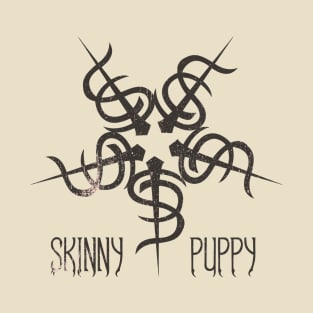 Skinny Pentagram Puppy T-Shirt