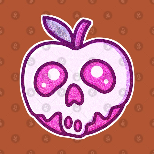 Cute Pastel Kawaii Poisoned Apple by Witchy Ways