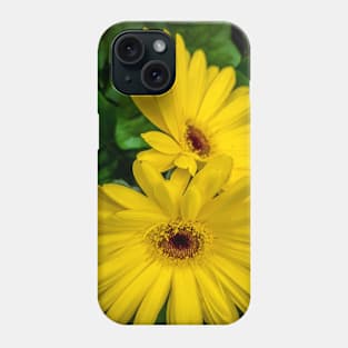 Yellow Gerbera Flowers Floral Plant Phone Case