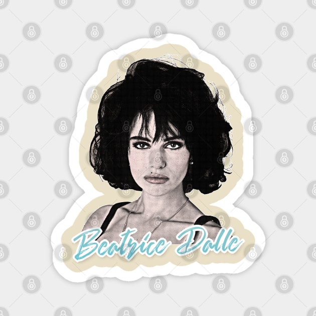 Beatrice Dalle ∆ Betty Blue Retro Tribute Magnet by CultOfRomance