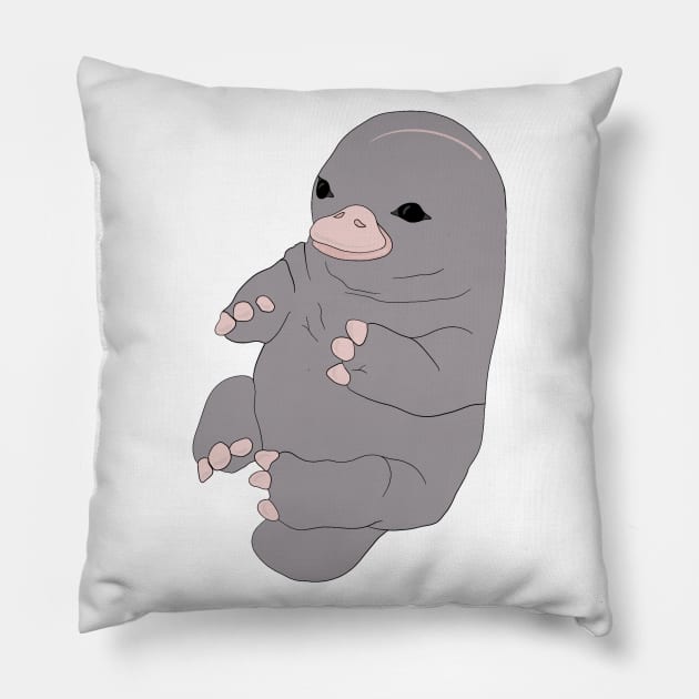 Baby Platypus Pillow by Star Pond