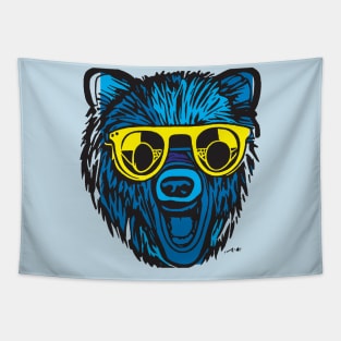 Bear with Sunglasses Tapestry