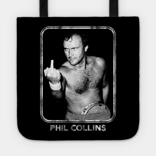 Phil Collins -- Aesthetic Fan Art Retro Style Tote