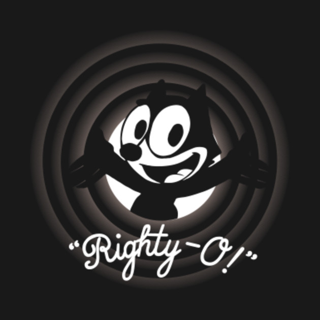 Righty-O - Felix The Cat - T-Shirt | TeePublic