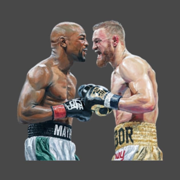 Mayweather vs mcgregor by TshirtMA