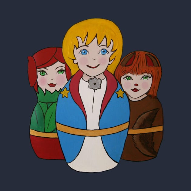 Little Prince Matryoshka version by crismotta