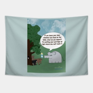 Enormously Funny Cartoons Goldilocks Tapestry