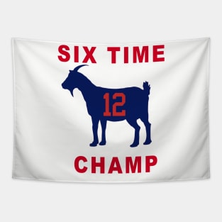 Six Time Champ Tapestry