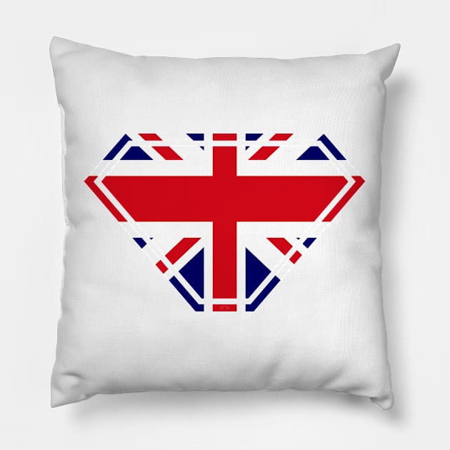 United Kingdom SuperEmpowered Pillow by Village Values