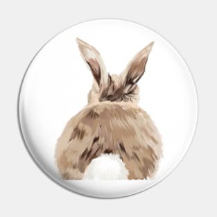 Funny rabbit Pin