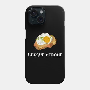 Croque madame FOGS FOOD FRENCH 10 Phone Case