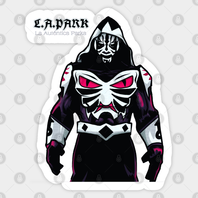 Feel-Ink La Parka Original Mexican Wrestler - Lucha Libre Wrestling -  Sticker | TeePublic