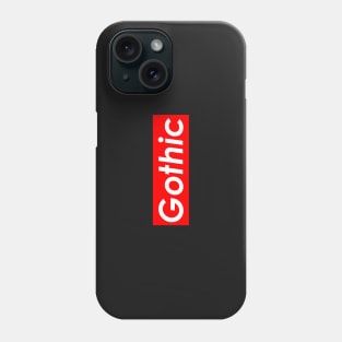 Gothic (Red) Phone Case