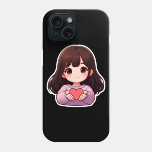 DO GOOD Little Girl Heart Giver Phone Case