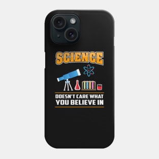 Funny Science Joke Geek Scientist Telescope Nerd Gift Idea Phone Case