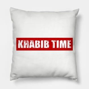 Khabib Time Cool Font Pillow