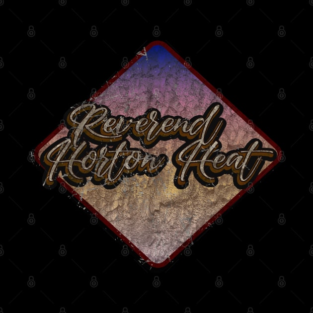 Reverend Horton Heat vintage design on top by agusantypo