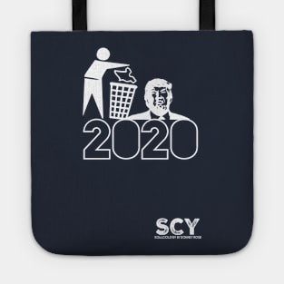 Trash Trump in 2020 (white) Tote