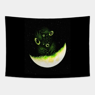 Dark Moon Monster Tapestry