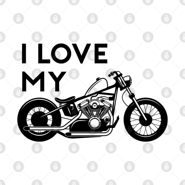 I love my bike by Dosunets