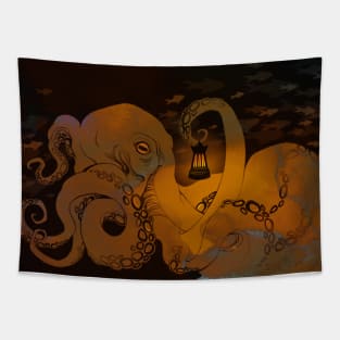 Octo Oddity Tapestry