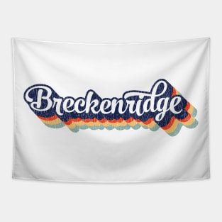 Skiing Breckenridge Colorado Tapestry