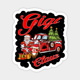 Gigi Claus Santa Car Christmas Funny Awesome Gift Magnet